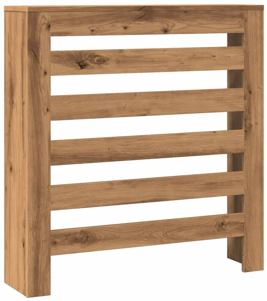 vidaXL Κάλυμμα Καλοριφέρ Αρτισιανή Δρυς 78x20x82 εκ Επεξεργασμένο Ξύλο