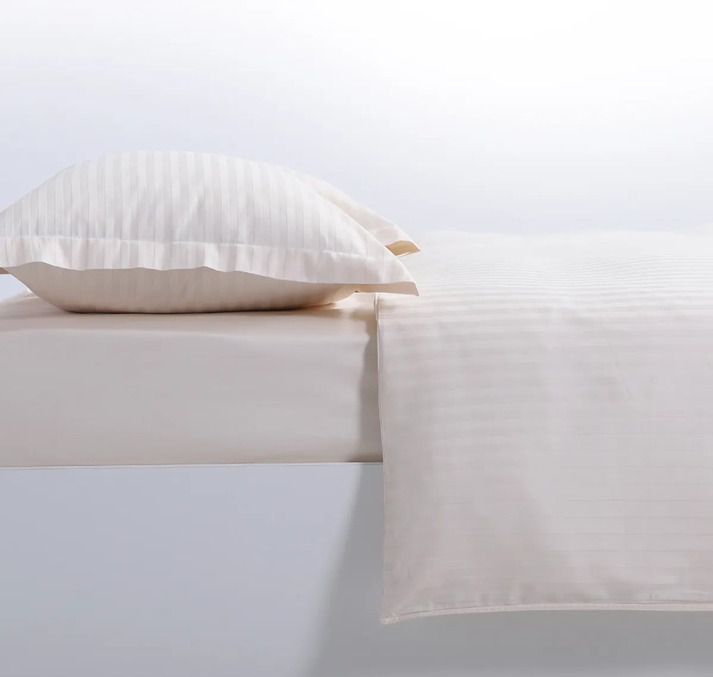 Παπλωματοθήκη Υπέρδιπλη (Σετ 220x240) Nef-Nef Homeware Elements 24 Εκρού
