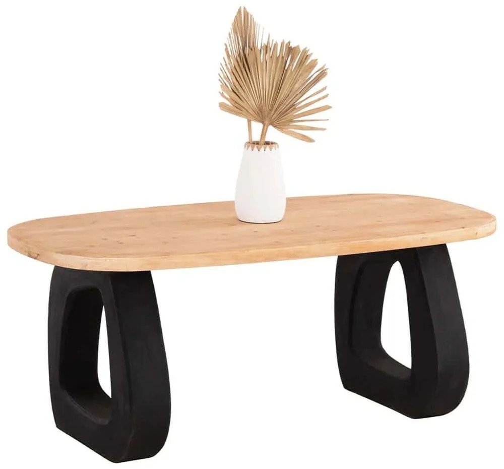 Τραπέζι Santorini HM18065 180x91x76cm Natural Polyresin,Wood