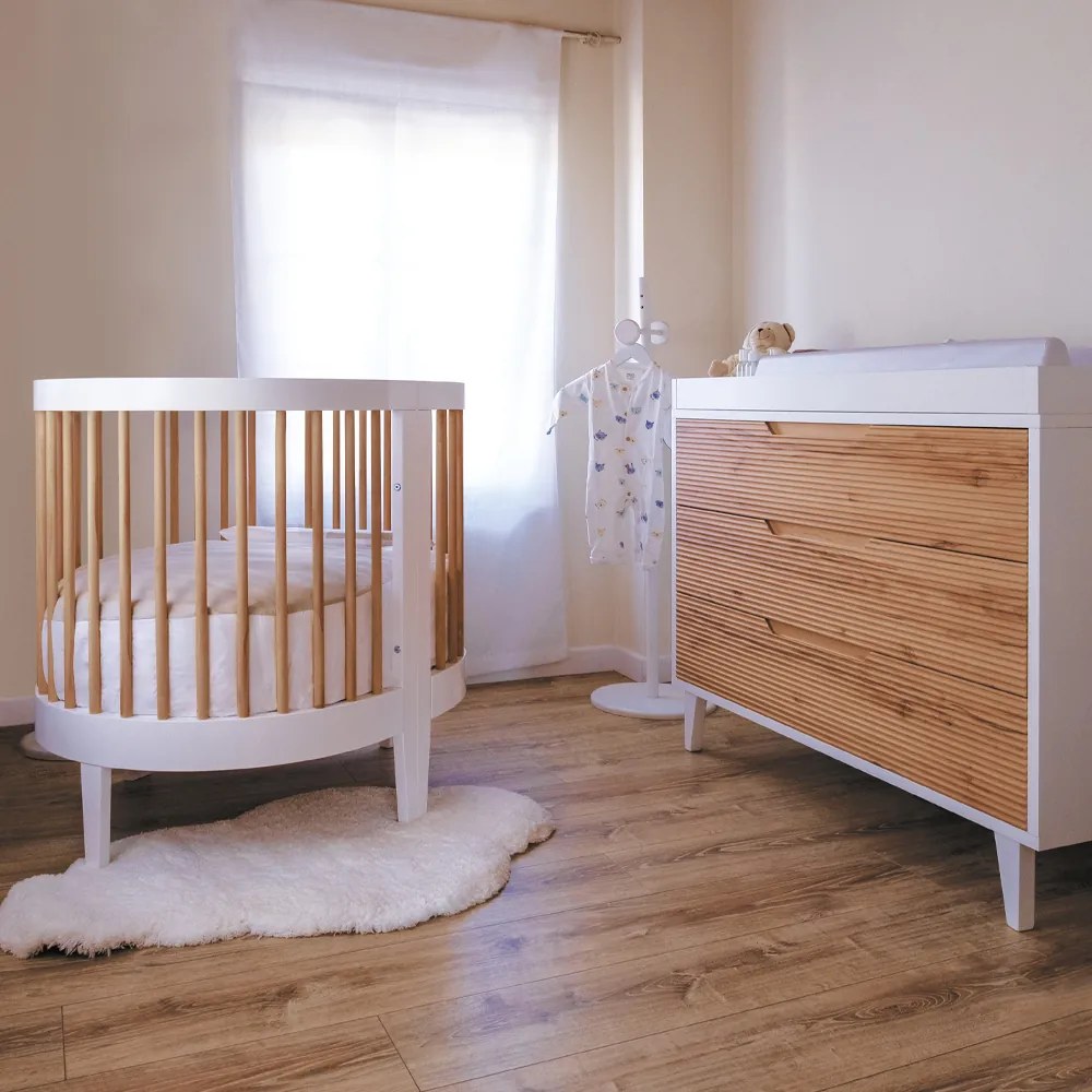 Πολυμορφικό Λίκνο PALI Lab 03 White-Biscuit