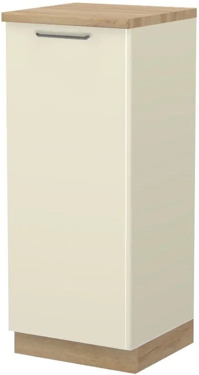 Επιδαπέδιο ντουλάπι ψηλό Modena K14-60-1KF-Μπεζ - 60.00Χ60.00Χ148.00cm