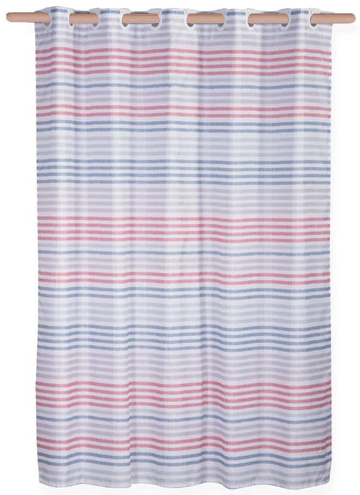 Κουρτίνα Μπάνιου (180x200) Με Τρουκς Nef-Nef Homeware Miles Aqua