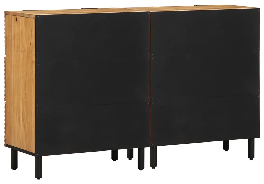 vidaXL Ντουλάπες 2 τεμάχια Καφέ 60x33x75 cm Μασίφ ξύλο ακακίας