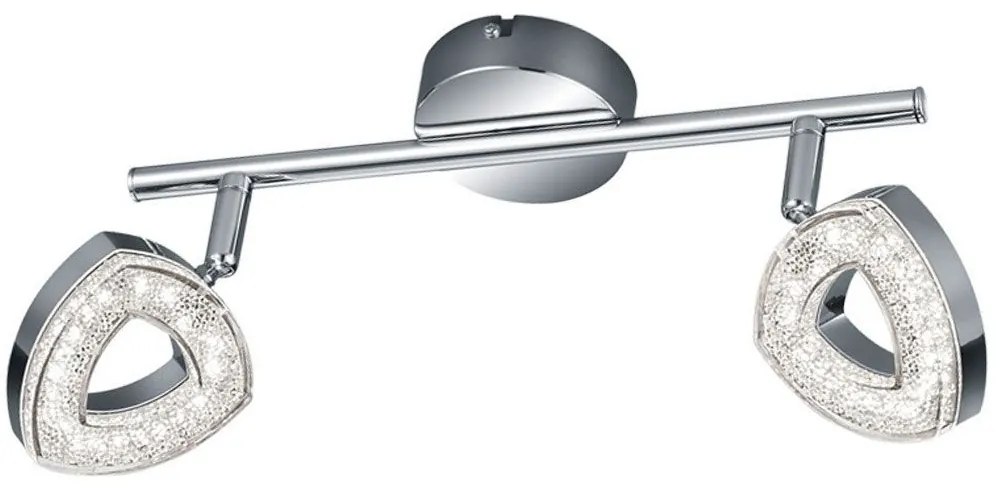 Φωτιστικό Οροφής - Σποτ Tours R82132106 2x4,5W Led 8x30x13cm Chrome RL Lighting