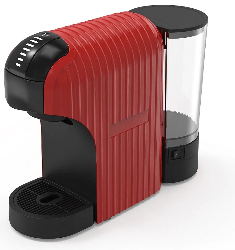 Crown CCM-1532R Καφετιέρα Multi Capsule Πίεσης 20bar 1400W Κόκκινη