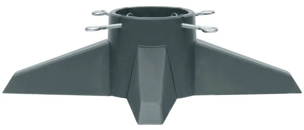 vidaXL Βάση Χριστουγεννιάτικου Δέντρου Πράσινη 55,5 x 55,5 x 15 εκ.