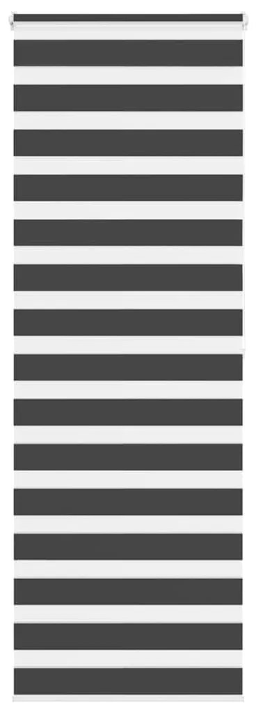 Ζέβρα τυφλή Μαύρο Πλάτος υφάσματος 85,9 εκ. Πολυεστέρας