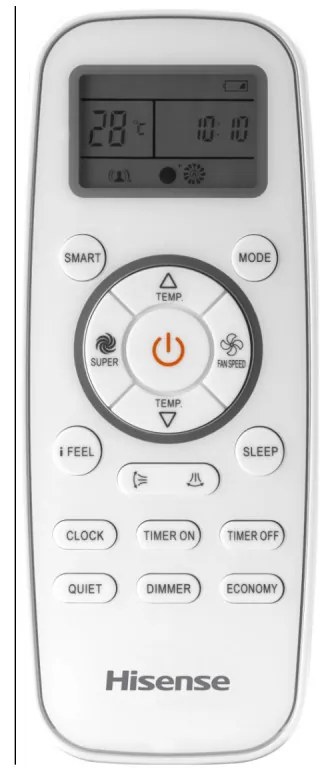 Κλιματιστικό Inverter Hisense Easy Smart CA35YR03, 12000 BTU, 25 m2, A++, Αθόρυβη λειτουργία, FreezeProtect έως -15°C, Λευκό