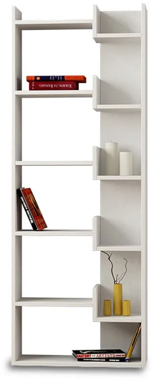 Intrahome Βιβλιοθήκη CLARA Intrahome χρώμα λευκό 61x22x162εκ | SKU: INTRAPA-220111108