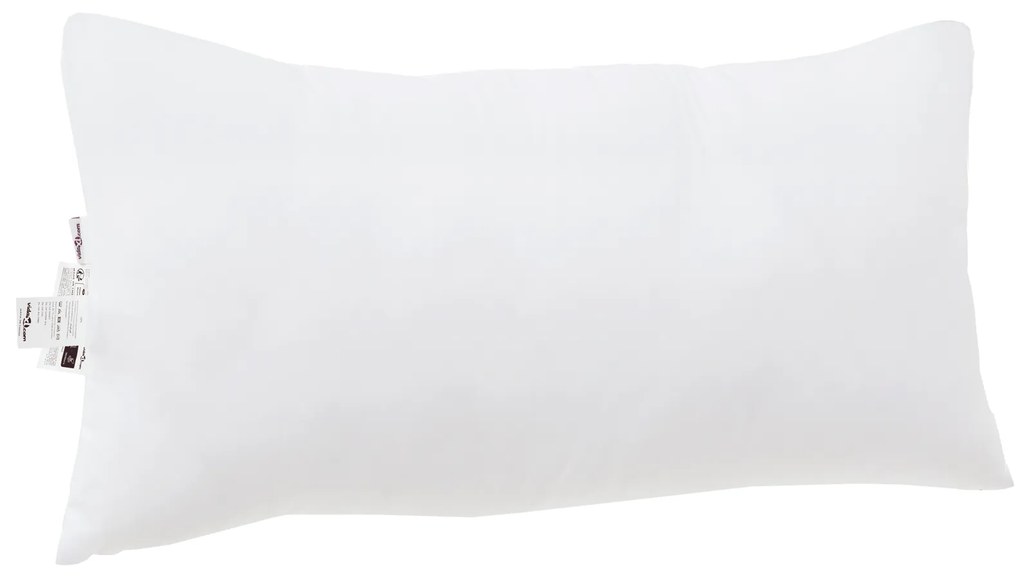 vidaXL Μαξιλάρια 2 pcs Λευκό 40 x 80 cm 85gsm 100% πολυεστέρας