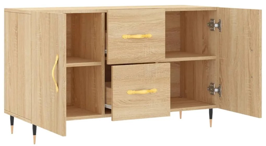 vidaXL Ντουλάπι Sonoma Δρυς 100x36x60 εκ. από Επεξεργασμένο Ξύλο