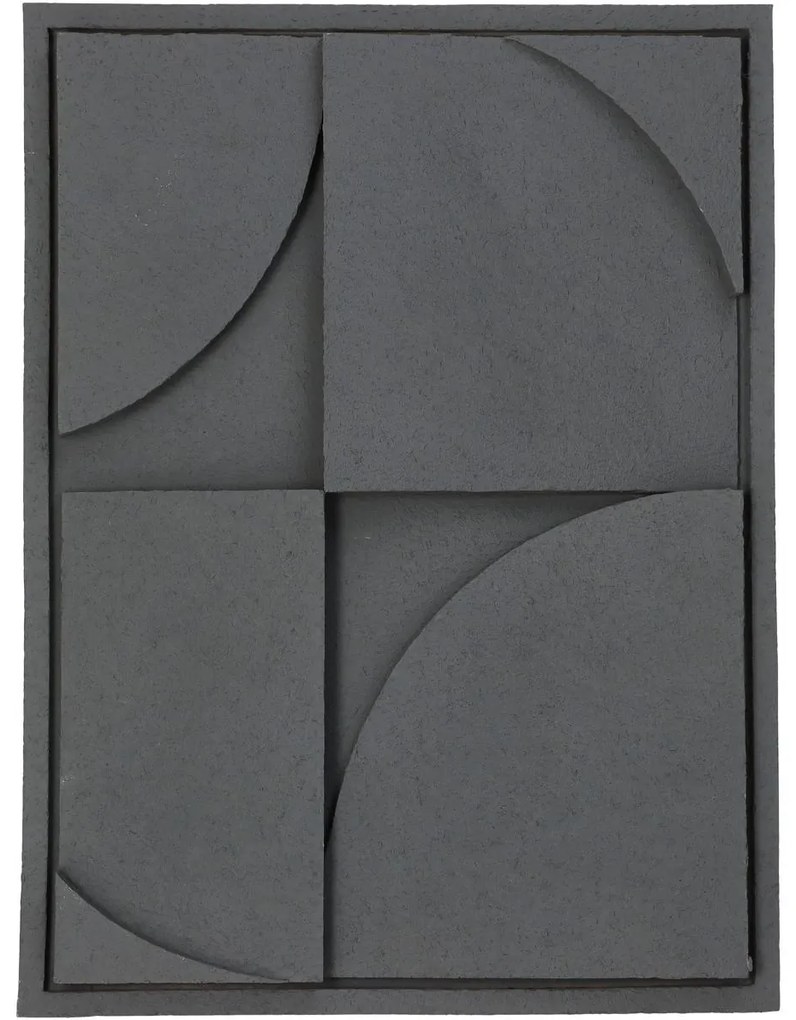 Διακοσμητικό Τοίχου ArteLibre Γκρι Polyresin 29.5x3.5x39.5cm Arte-05154104