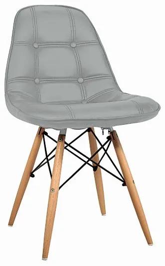 Καρέκλα Amanta-Γκρι  (2 τεμάχια)