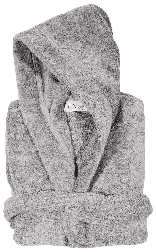 Παιδικό Μπουρνούζι Das Home Casual Line 5902 Grey Γκρι No10