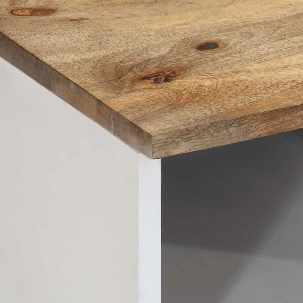 ντουλάπι τηλεόρασης vidaXL 80x33,5x46 cm μασίφ ξύλο Mango