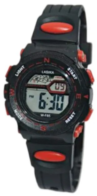 Παιδικό ψηφιακό ρολόι χειρός - LS85 - Lasika - 817421 - Black/Red-817421_b