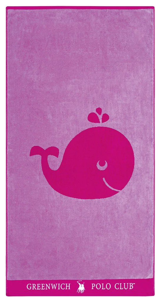 Πετσέτα Θαλάσσης Βαμβακερή 70x140εκ. Beach Towel 3663 Greenwich Polo Club Junior