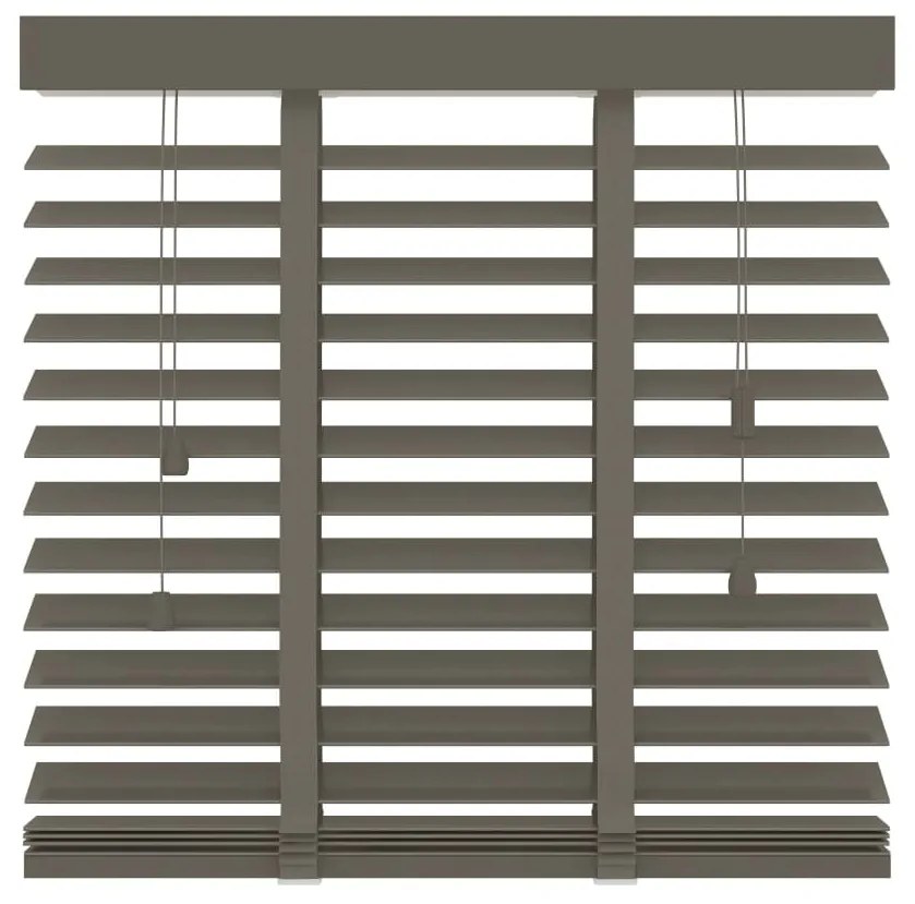 Decosol Στόρι με Οριζόντιες Περσίδες Taupe 160x180 εκ. 50 χιλ. Ξύλινο