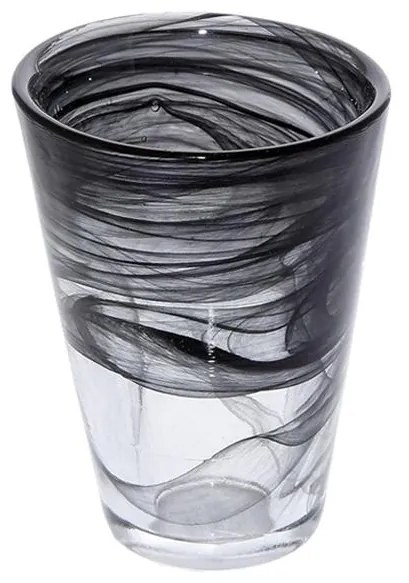 Ποτήρι Νερού 270ml Espiel Atlas Alabaster Black HOR1018K6