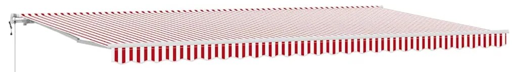 vidaXL Σκηνίτσα Αναδιπλούμενη 600 x 300 εκ Κόκκινο και λευκό