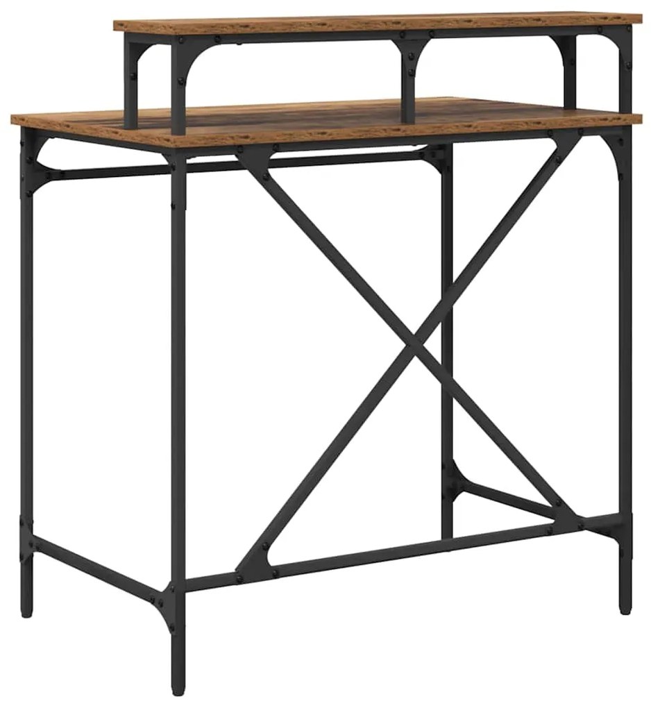 vidaXL Γραφείο Παλιό Ξύλο 80 x 50 x 90 cm Επεξεργασμένο ξύλο