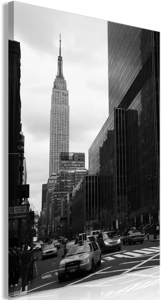 Πίνακας - Street in New York (1 Part) Vertical - 40x60