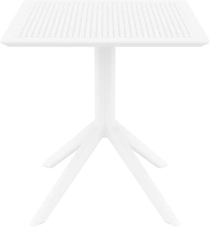 ΤΡΑΠΕΖΙ SKY ΠΟΛ/ΝΙΟΥ 70X70X74εκ. WHITE