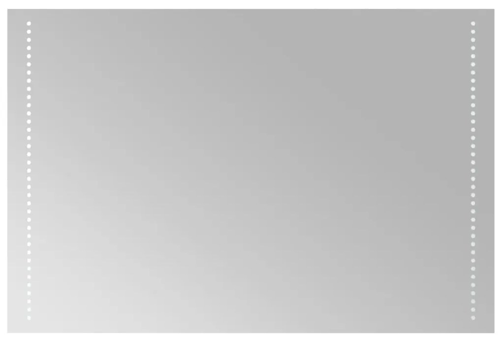 vidaXL Καθρέφτης Μπάνιου με LED 60x90 εκ.