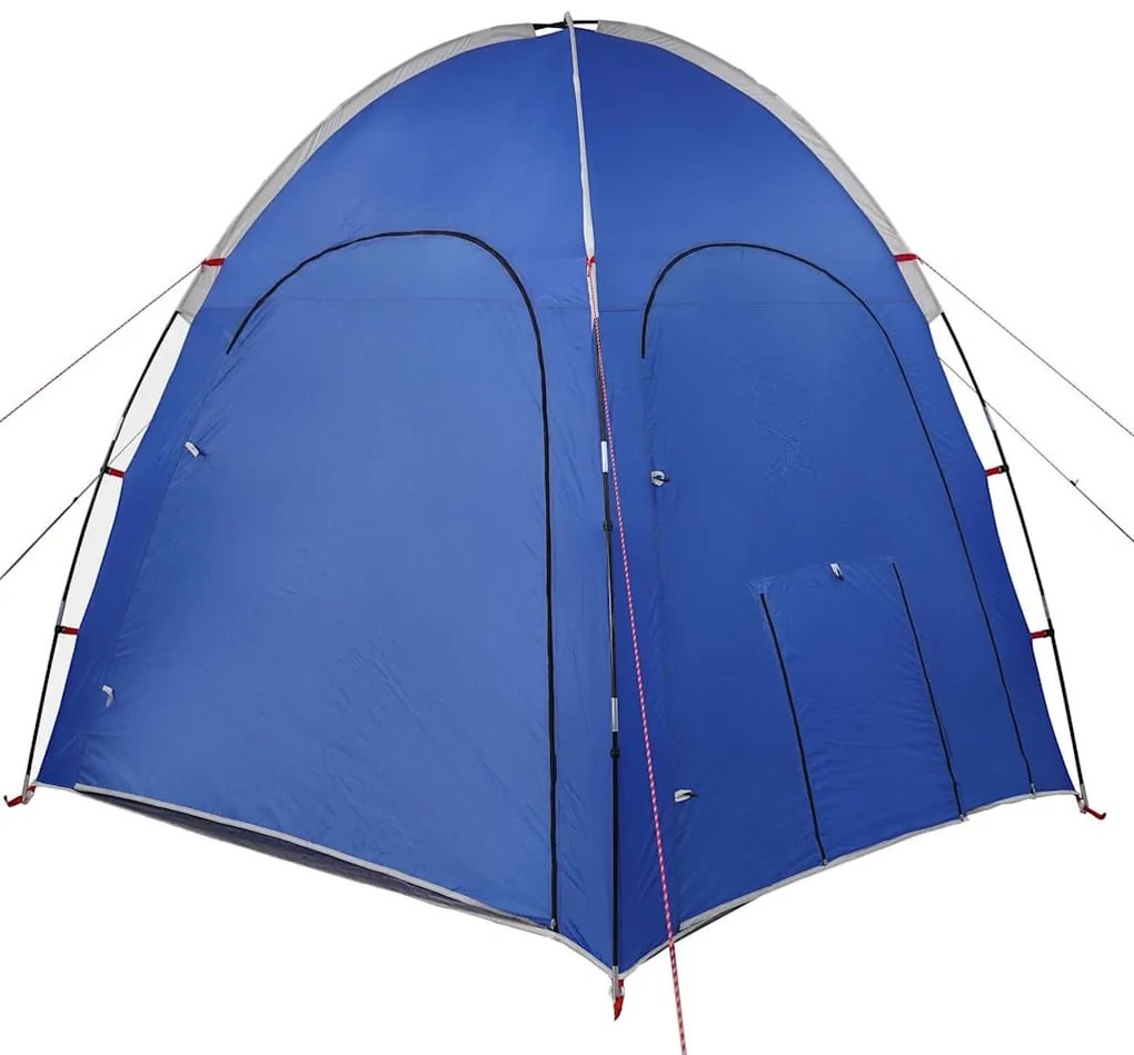 vidaXL Πισίνα Σκηνή με στέγη Αζούρ μπλε 366 x 305 x 231 cm Πολυεστέρας