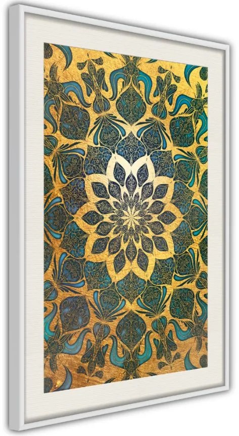 Αφίσα - Oriental Glow - 20x30 - Χρυσό - Χωρίς πασπαρτού