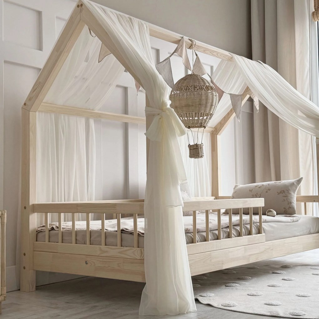 Κουρτίνα Οροφής Bianco Bed Vanilla Voile  Luletto