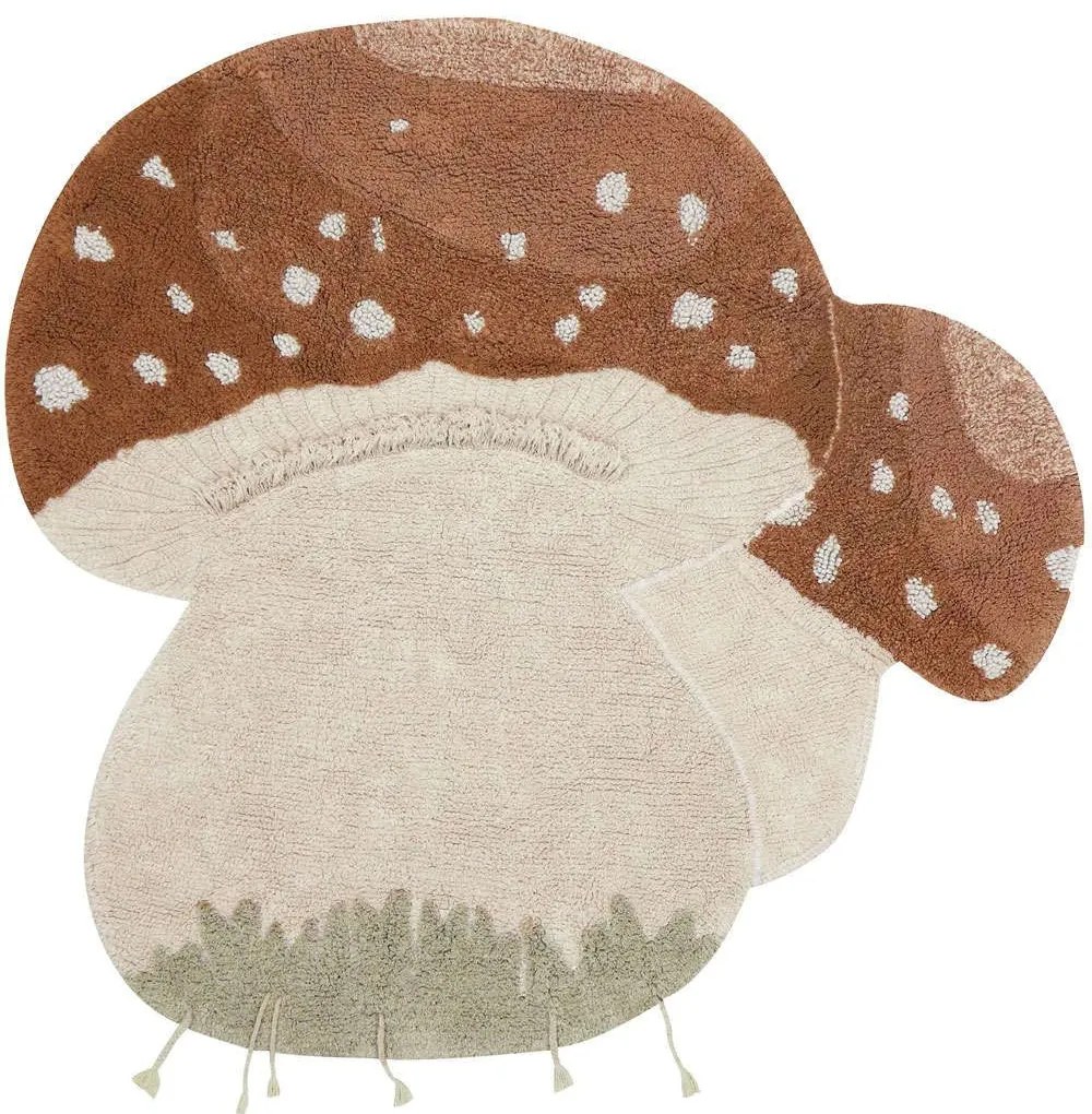 Χαλί Boletus LOR-C-BOLETUS Beige-Rust 120X120 Lorena Canals 120X120cm Round