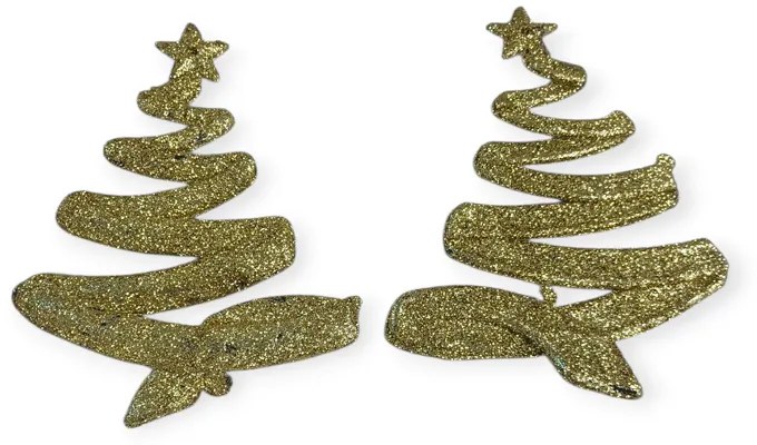 Σετ Χριστουγεννιάτικα Στολίδια 12εκ. 2τεμ