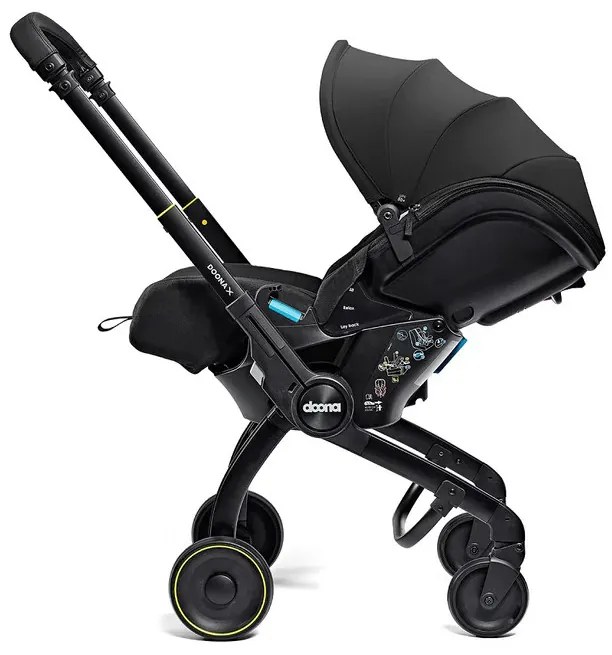 Doona X Κάθισμα Αυτοκινήτου - Καρότσι Nitro Black