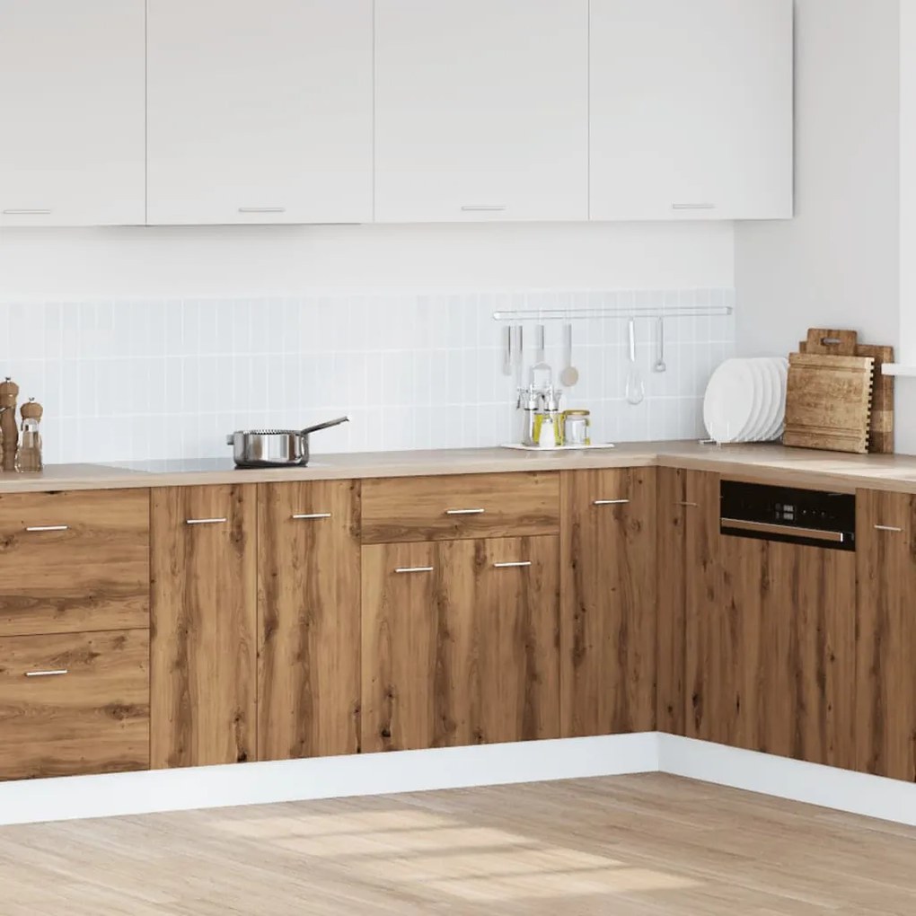 Έπιπλο Με Συρτάρι Lyon Artisan Δρυς 60x46x81,5εκ. Επεξεργ. Ξύλο 856090
