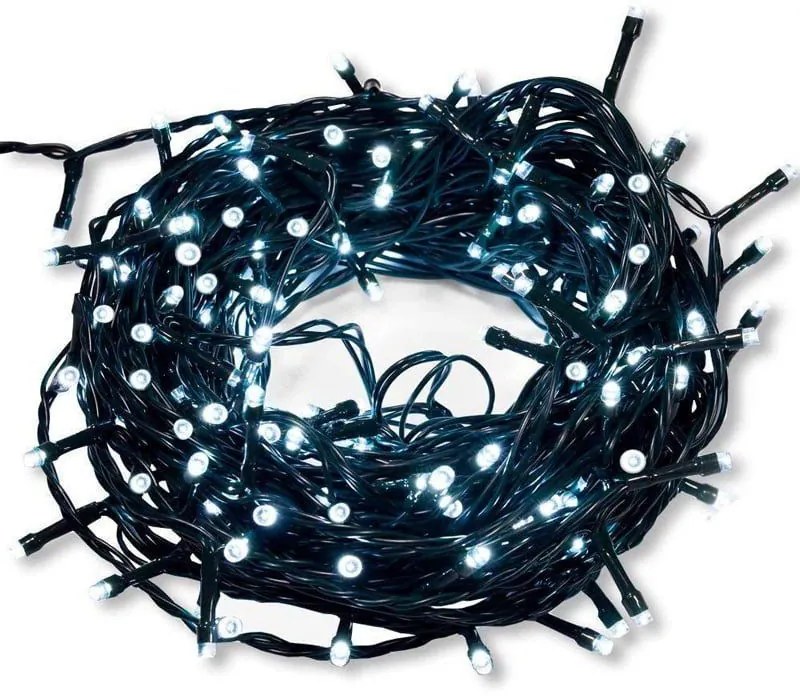 Χριστουγεννιάτικα λαμπάκια σε ψυχρό χρώμα 36m 500 LED - Christmas lights white light-041040-193539