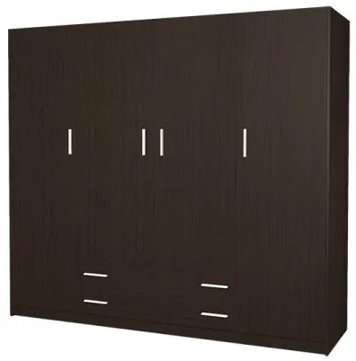 Intrahome Ντουλάπα τετράφυλλη σε βέγγε χρώμα 200x60x180 Intrahomesa-00652478