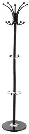 VEVOR Freestanding Coat Rack Stable Marble Base with Umbrella Holder &amp; 14 Hooks