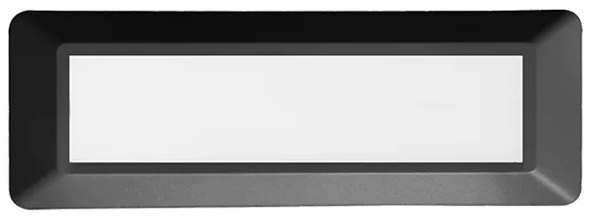Απλίκα LED Εξωτερικού Χώρου Aca SLIM31NDG D.Grey