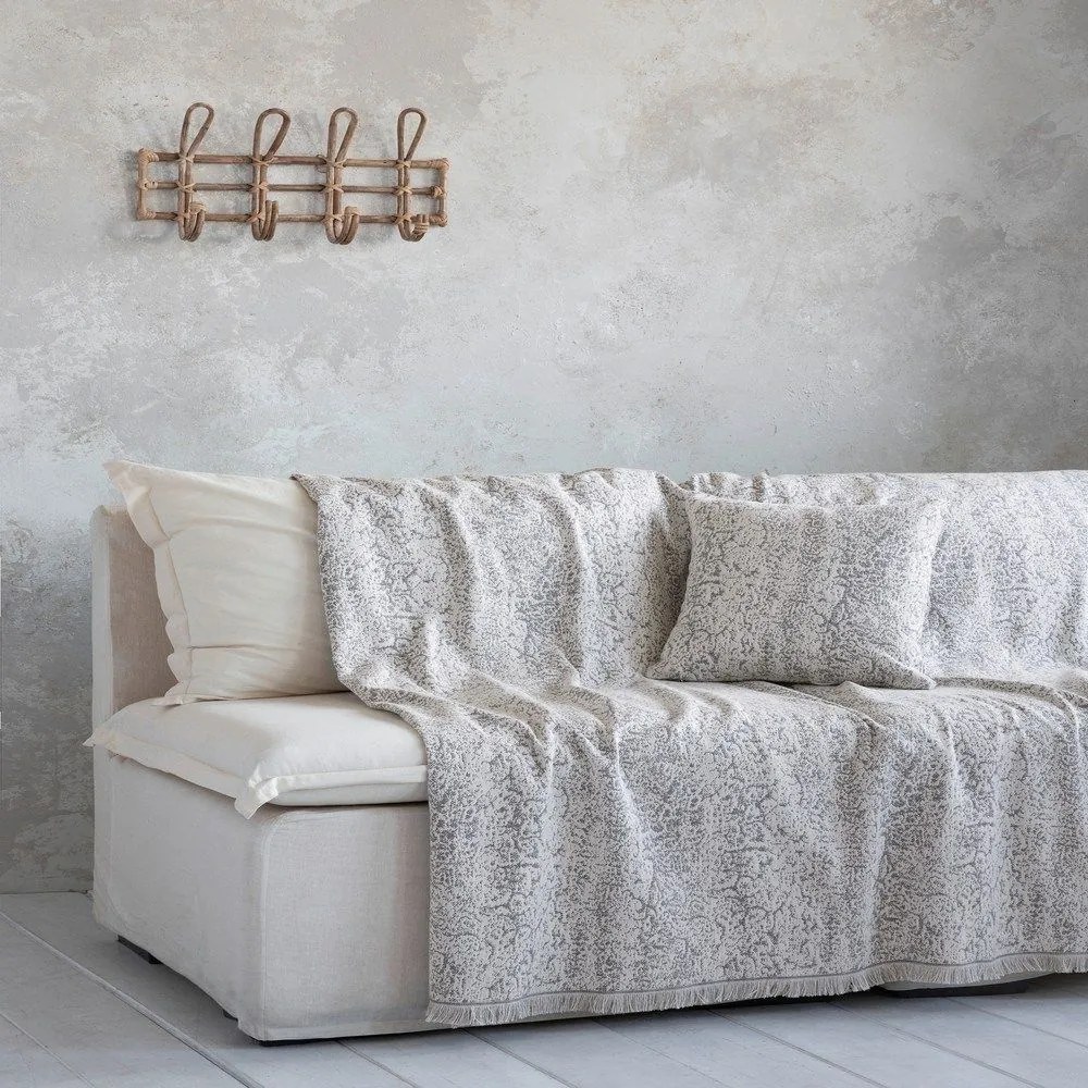Ριχτάρι Piel Grey Nima Πολυθρόνα 180x180cm Cotton-Polyester