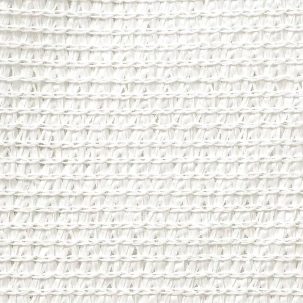 Πανί Σκίασης Τετράγωνο Λευκό 3,6 x 3,6 μ. από HDPE - Λευκό