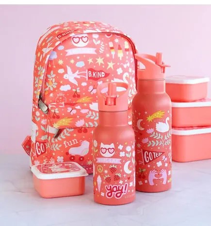 A Little Lovely Company XL Παγούρι-Θερμός με διπλό τοίχωμα από ανοξείδωτο ατσάλι 500ml Fun