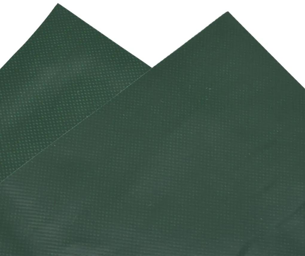 vidaXL Μουσαμάς Πράσινος 5 x 5 μ. 650 γρ./μ²