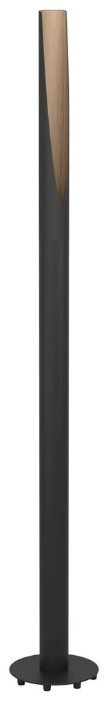 Φωτιστικό Επιδαπέδιο Eglo 901735 BARBOTTO Καφέ (Brown)|Μαύρο Ματ (Black Mat) 3000K