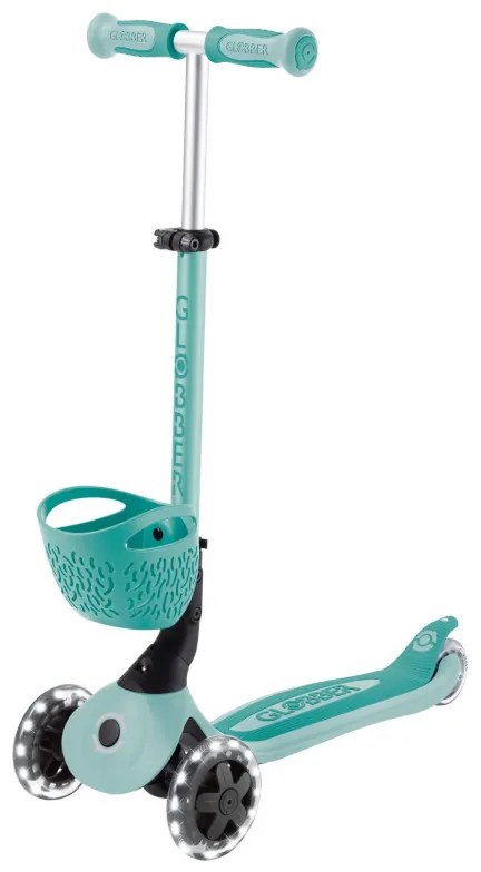 Globber Scooter Go.Up Baby Lights 360 Mint