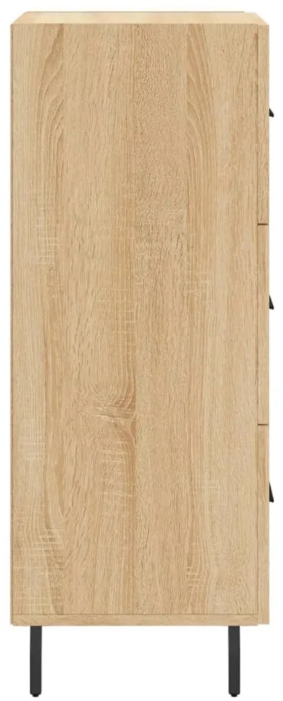 vidaXL Ντουλάπι Sonoma Δρυς 34,5x34x90 εκ. από Επεξεργασμένο Ξύλο