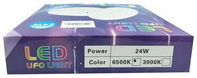 6500K 36W LED UFO Light