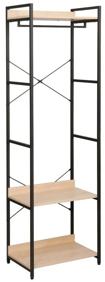 ΝΤΟΥΛΑΠΑ XENIA 2 SONOMA ΜΑΥΡΟ 60x40x200