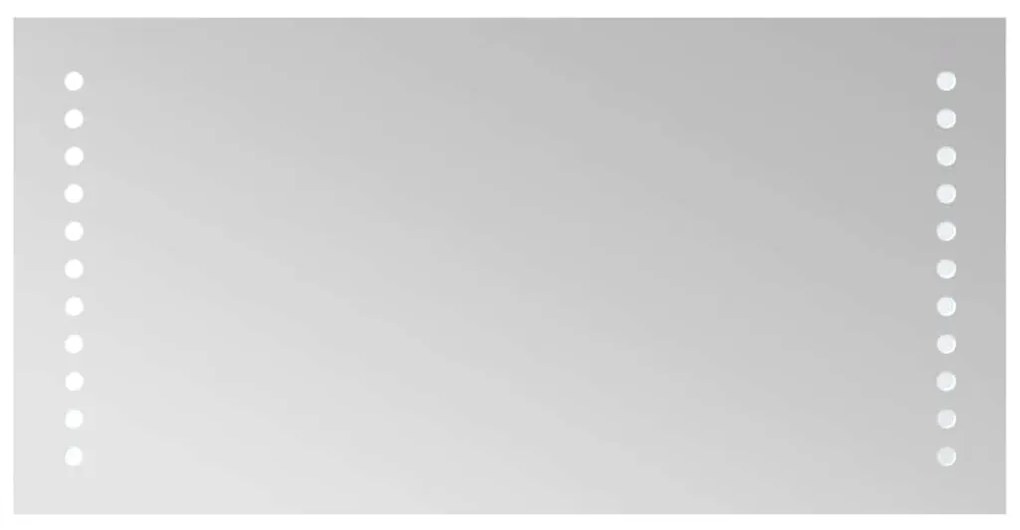 vidaXL Καθρέφτης Μπάνιου με LED 40 x 20 εκ.