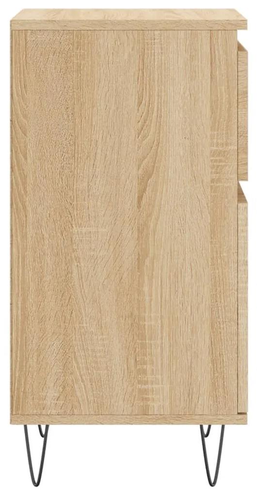 Συρταριέρα Sonoma Δρυς 40 x 35 x 70 εκ. από Επεξεργασμένο Ξύλο - Καφέ